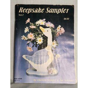 Keepsake Sampler  Volume 1  Vintage Tole Painting Pattern  Book Designs. 80s